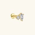 Devoted Flat Back Diamond Stud