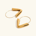Flow Arrowhead Hoops