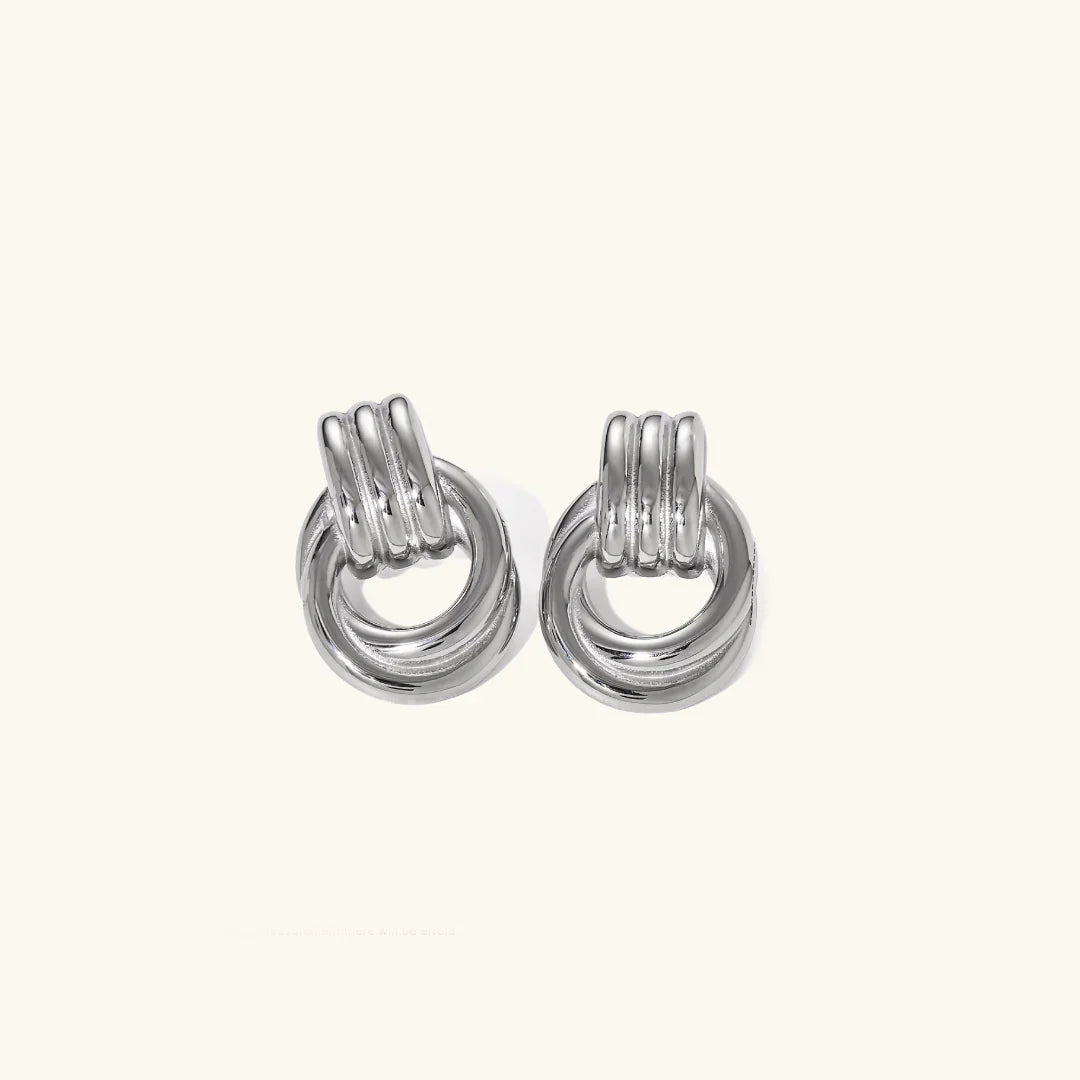 Sparkle Layered Hoop Earrings