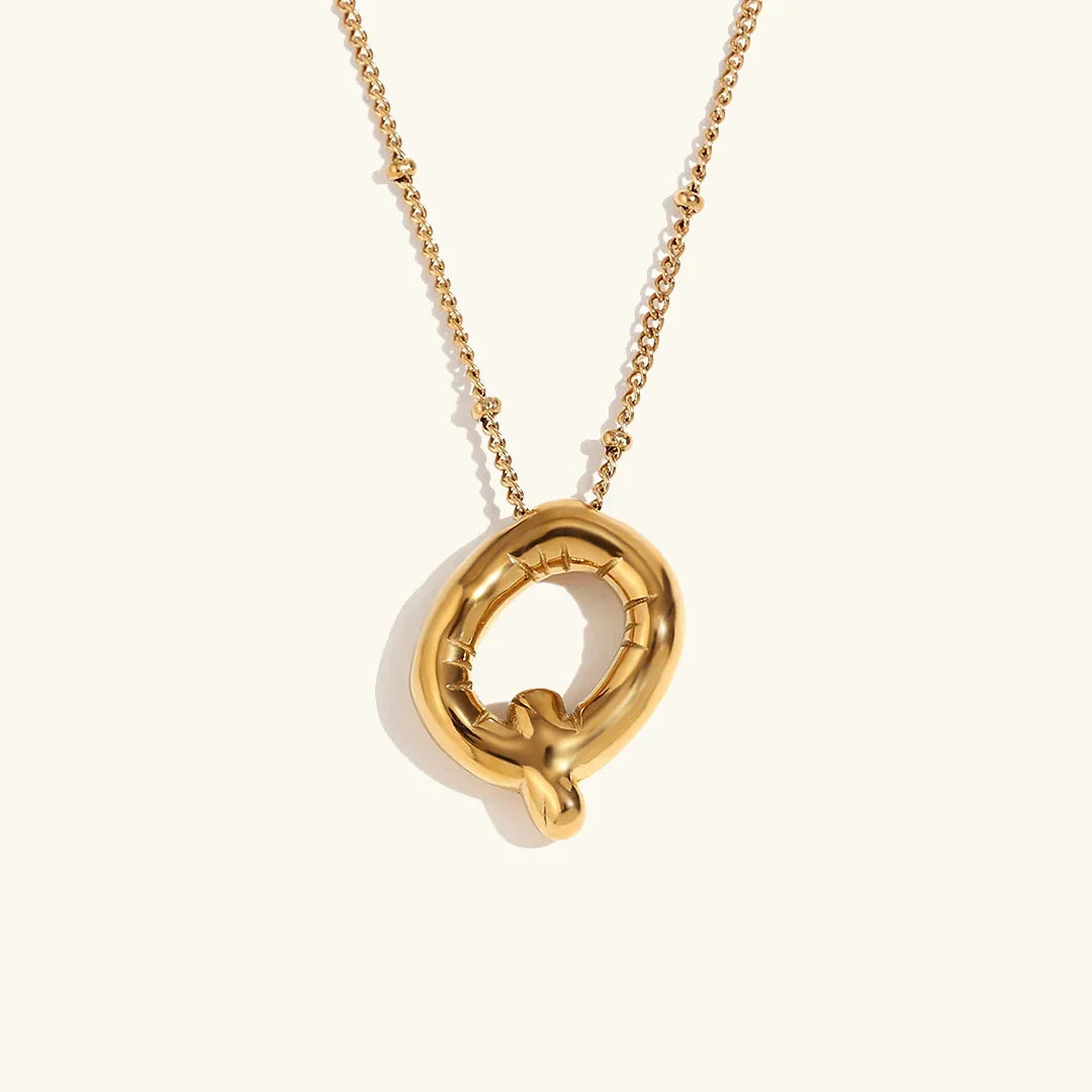 Diana Gold Initial Necklace