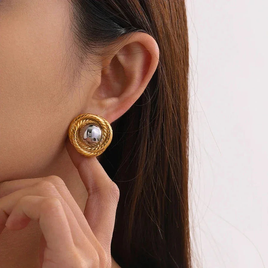 Adore Gold Earrings