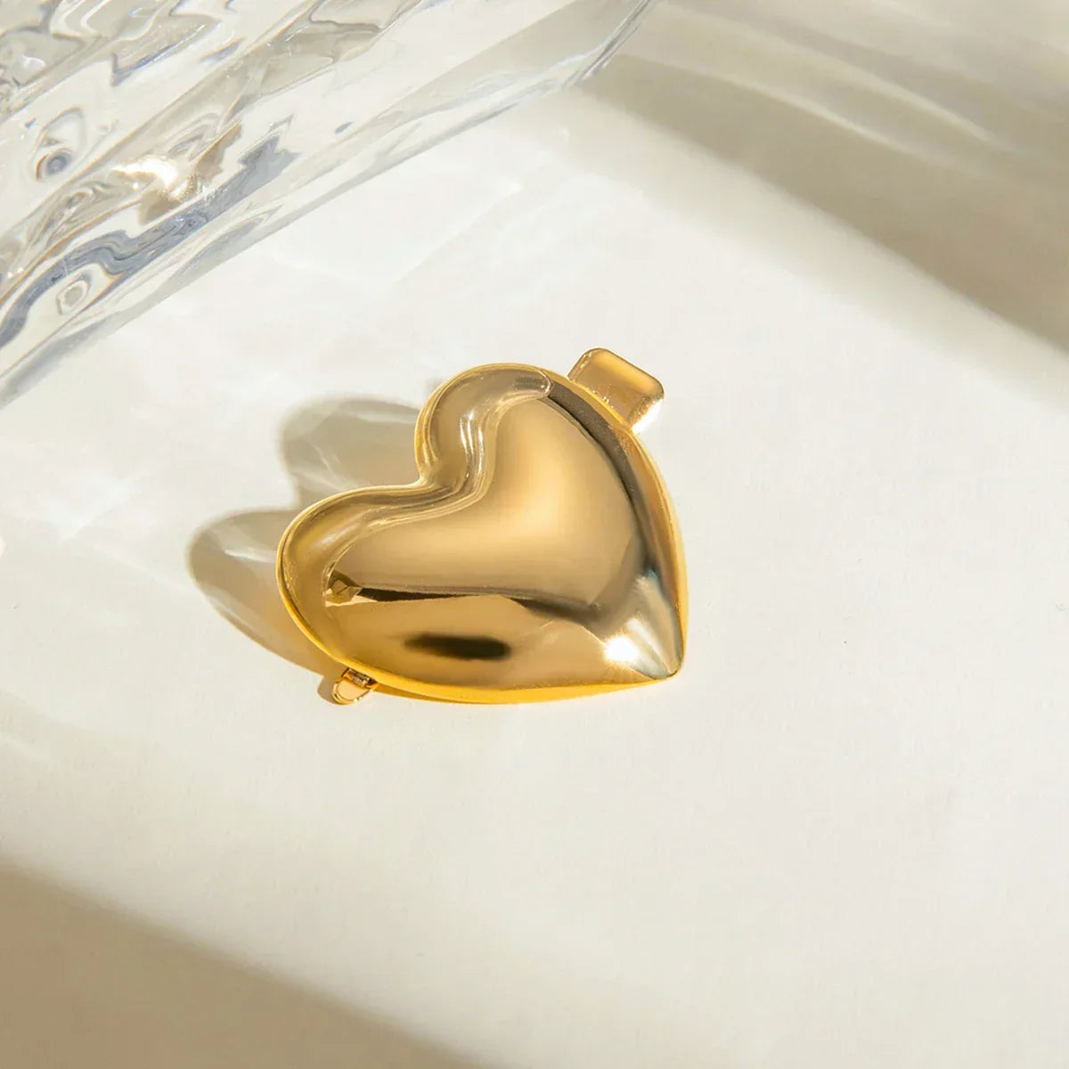 Azalea Gold Hair Clip
