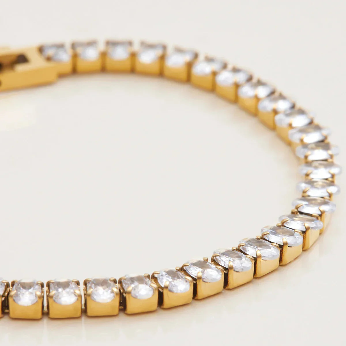 Lena Oval Cut Tennis Bracelet