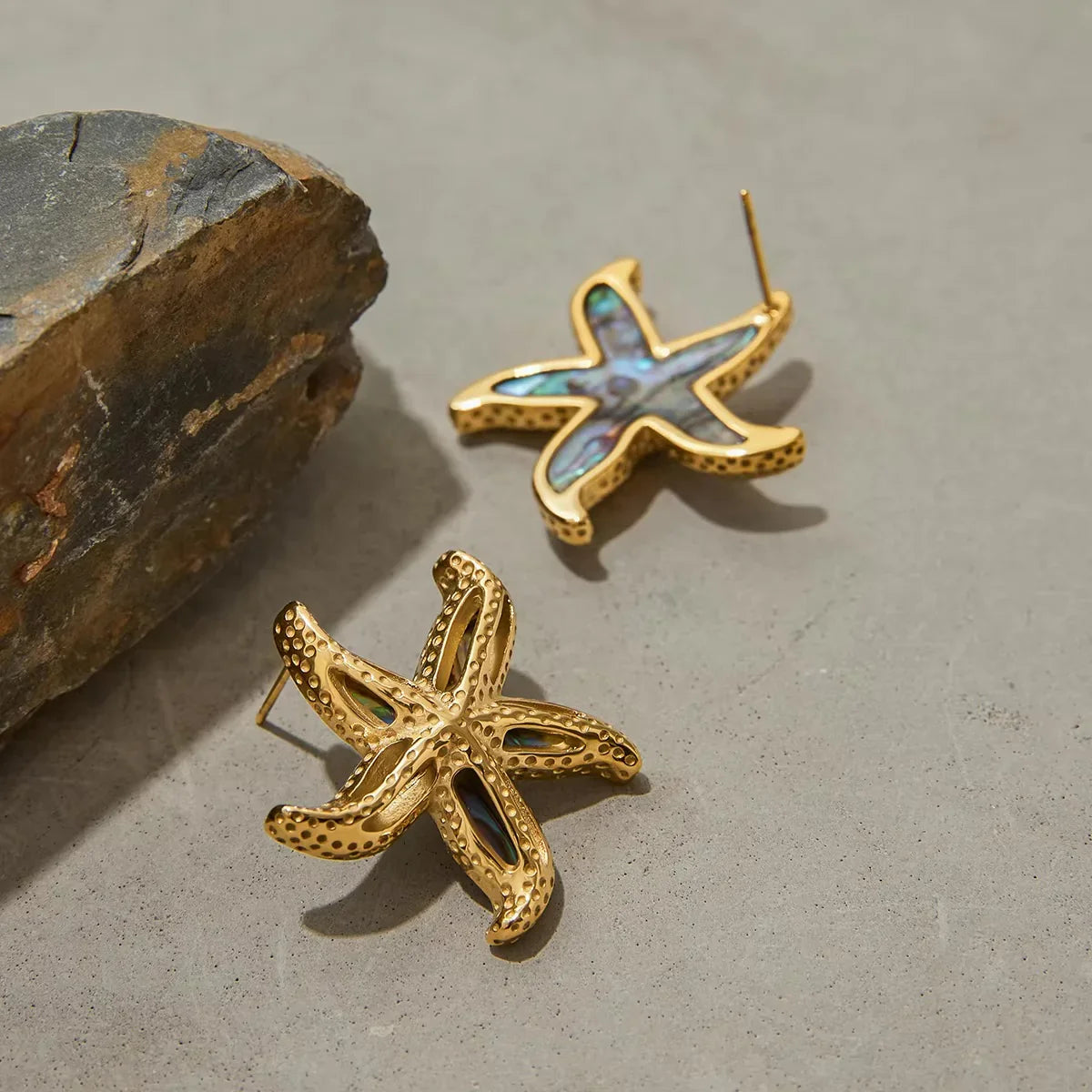 Hope Gold Starfish Earrings