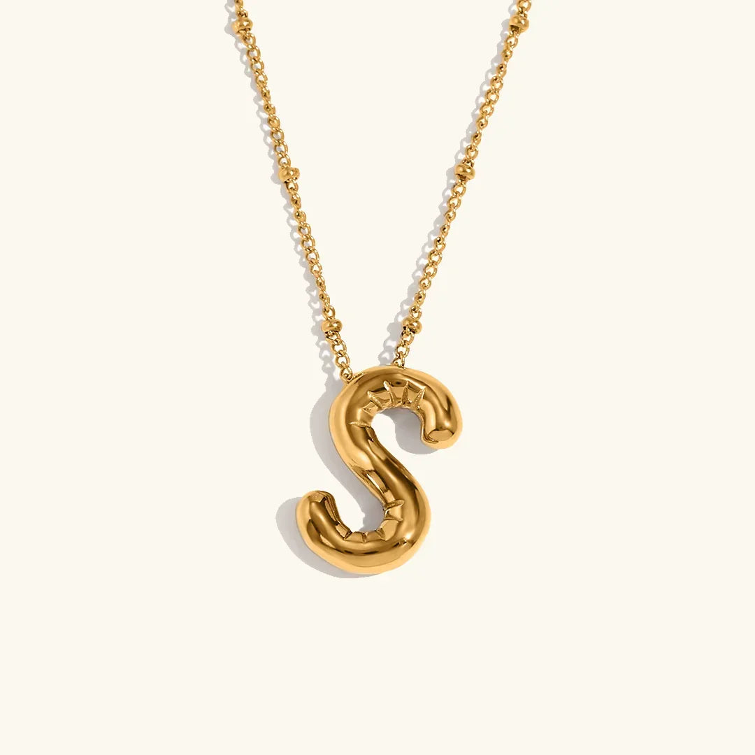 Diana Gold Initial Necklace