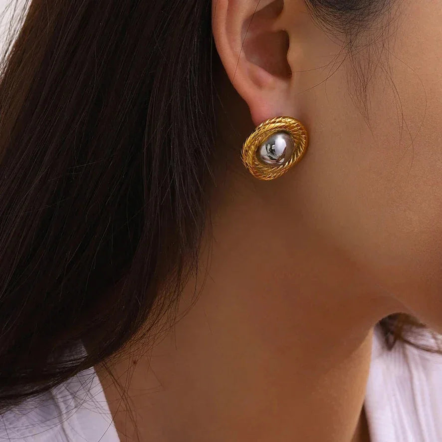 Adore Gold Earrings