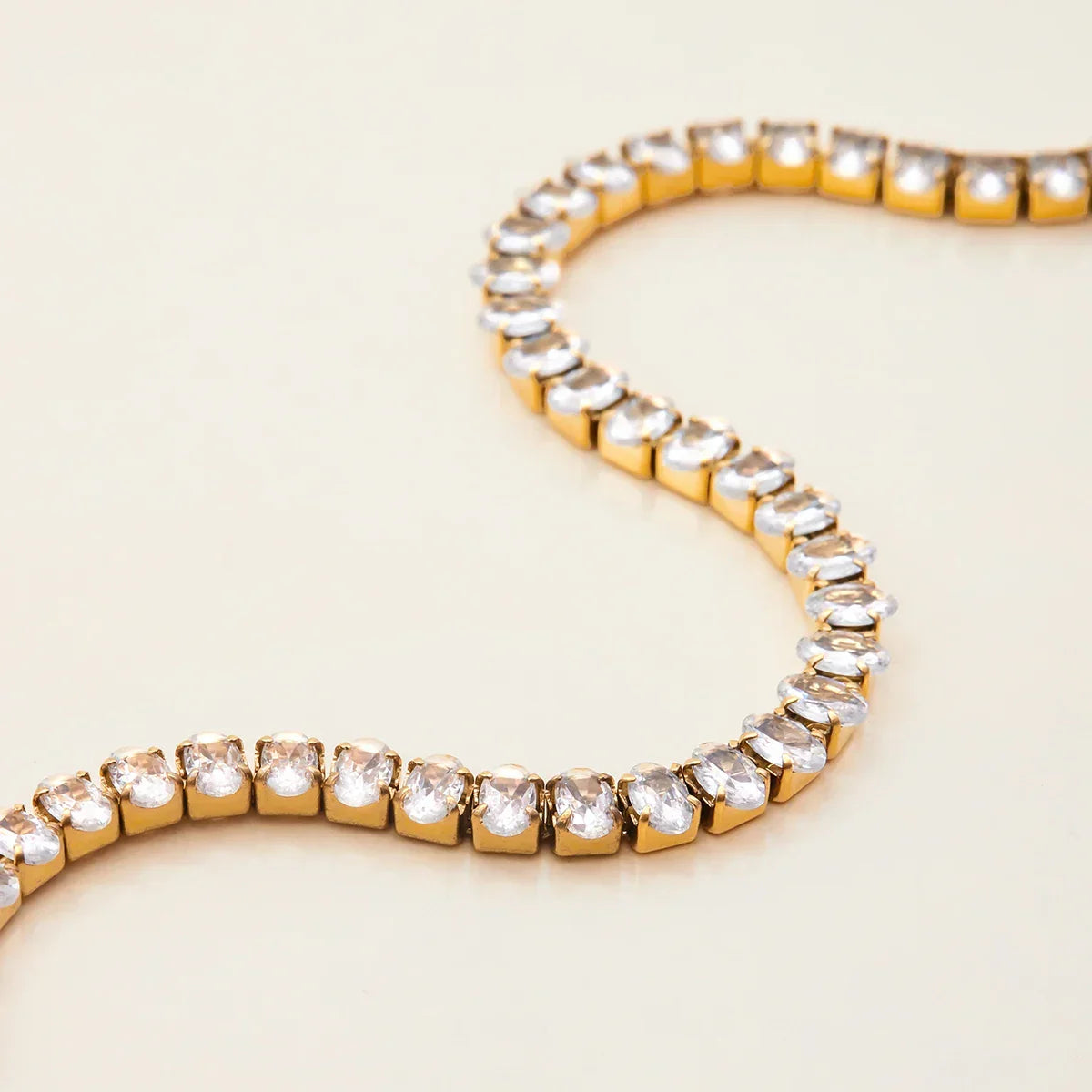 Lena Oval Cut Tennis Bracelet