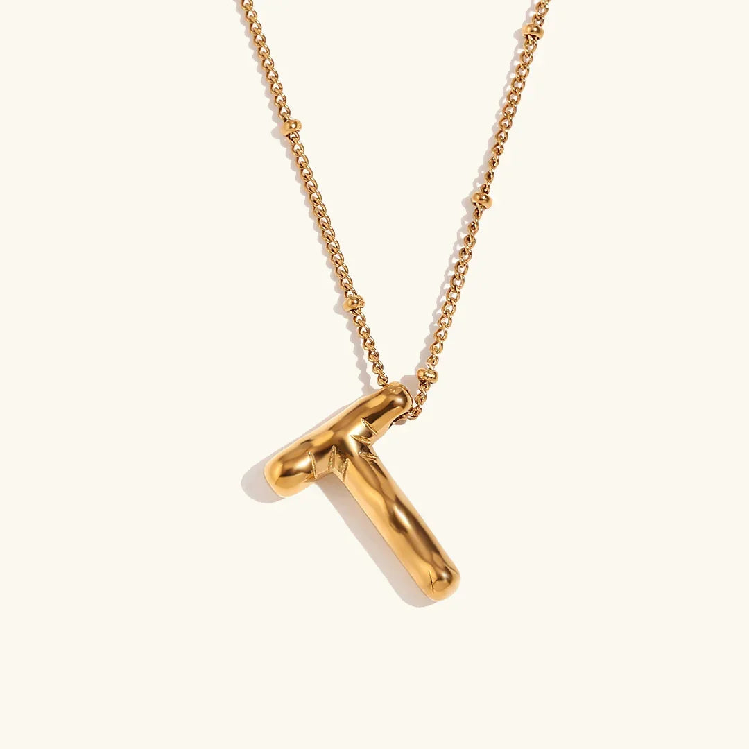 Diana Gold Initial Necklace