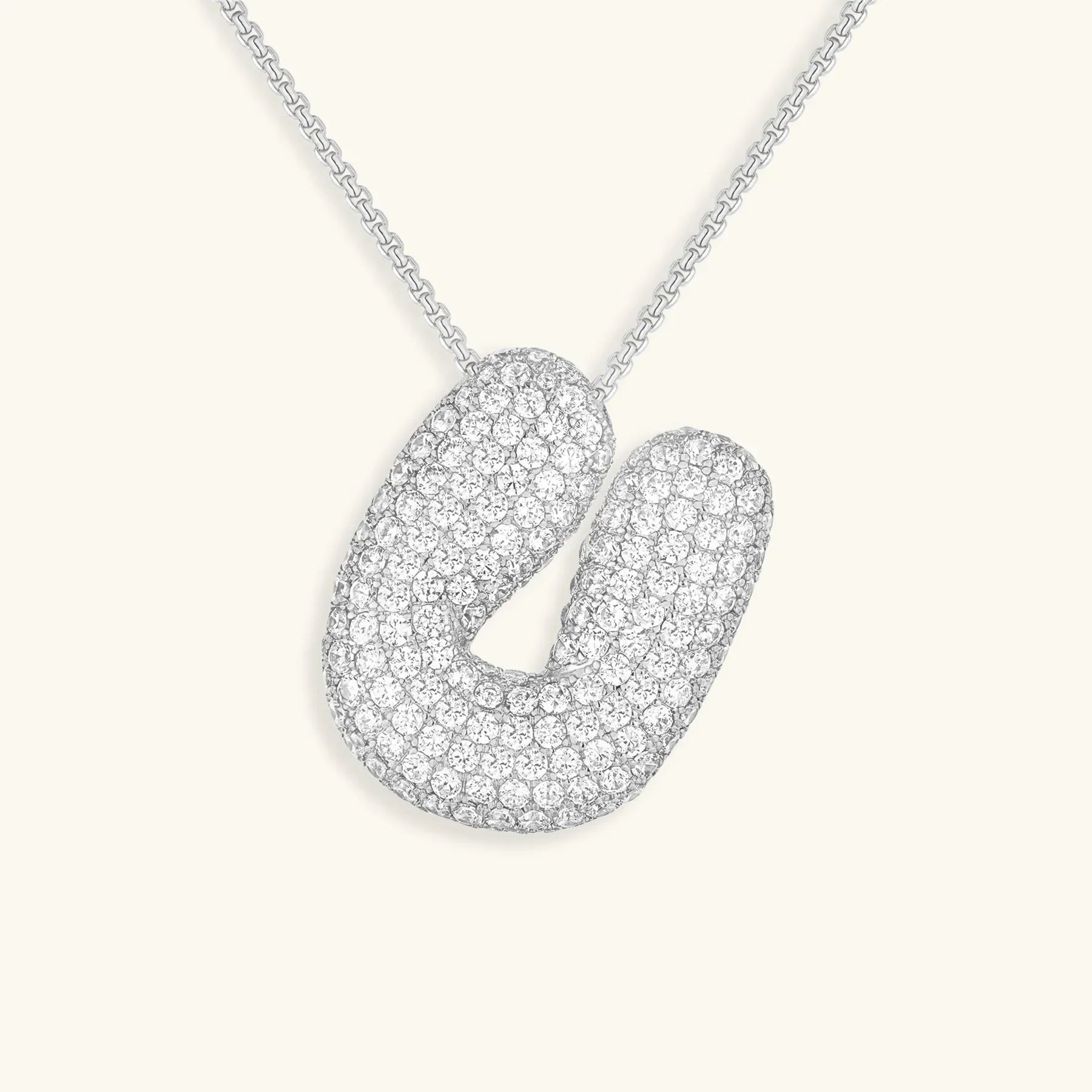 Ala Initial Diamond Necklace