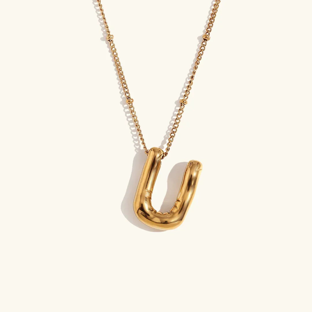 Diana Gold Initial Necklace