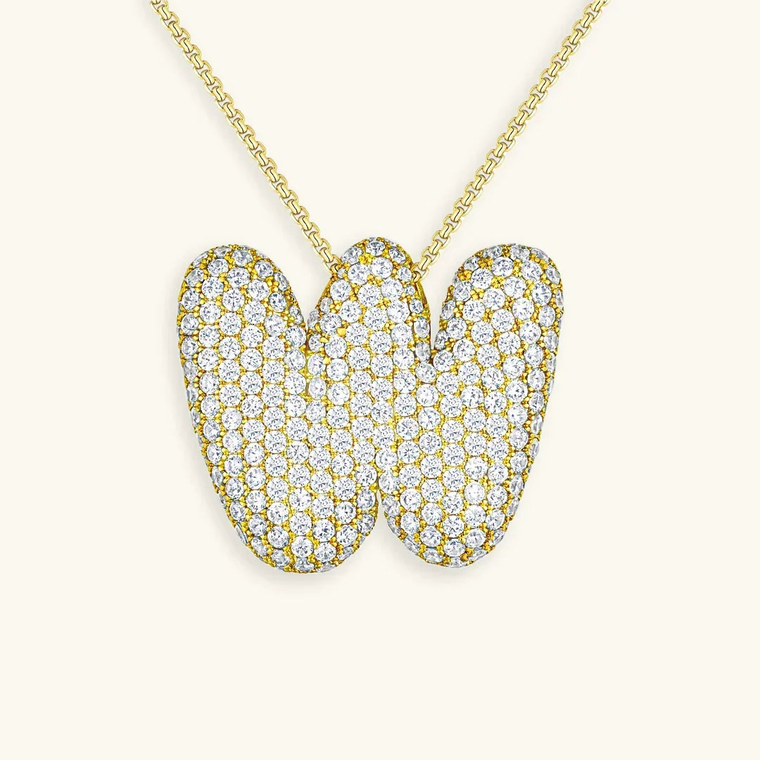 Ala Initial Diamond Necklace
