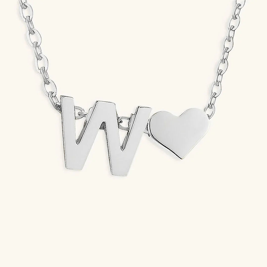 Hathor Initial Letter Gold Necklace