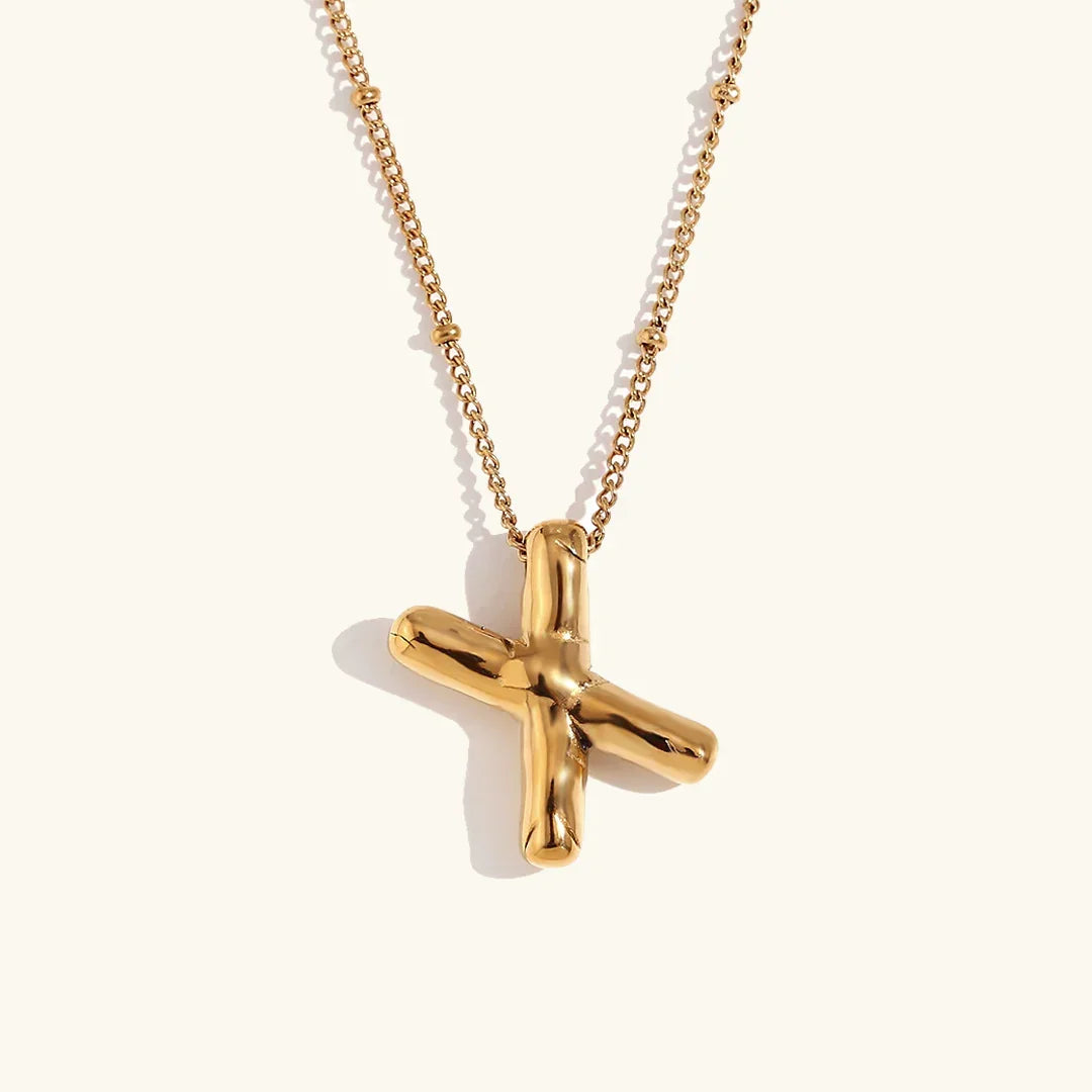 Diana Gold Initial Necklace