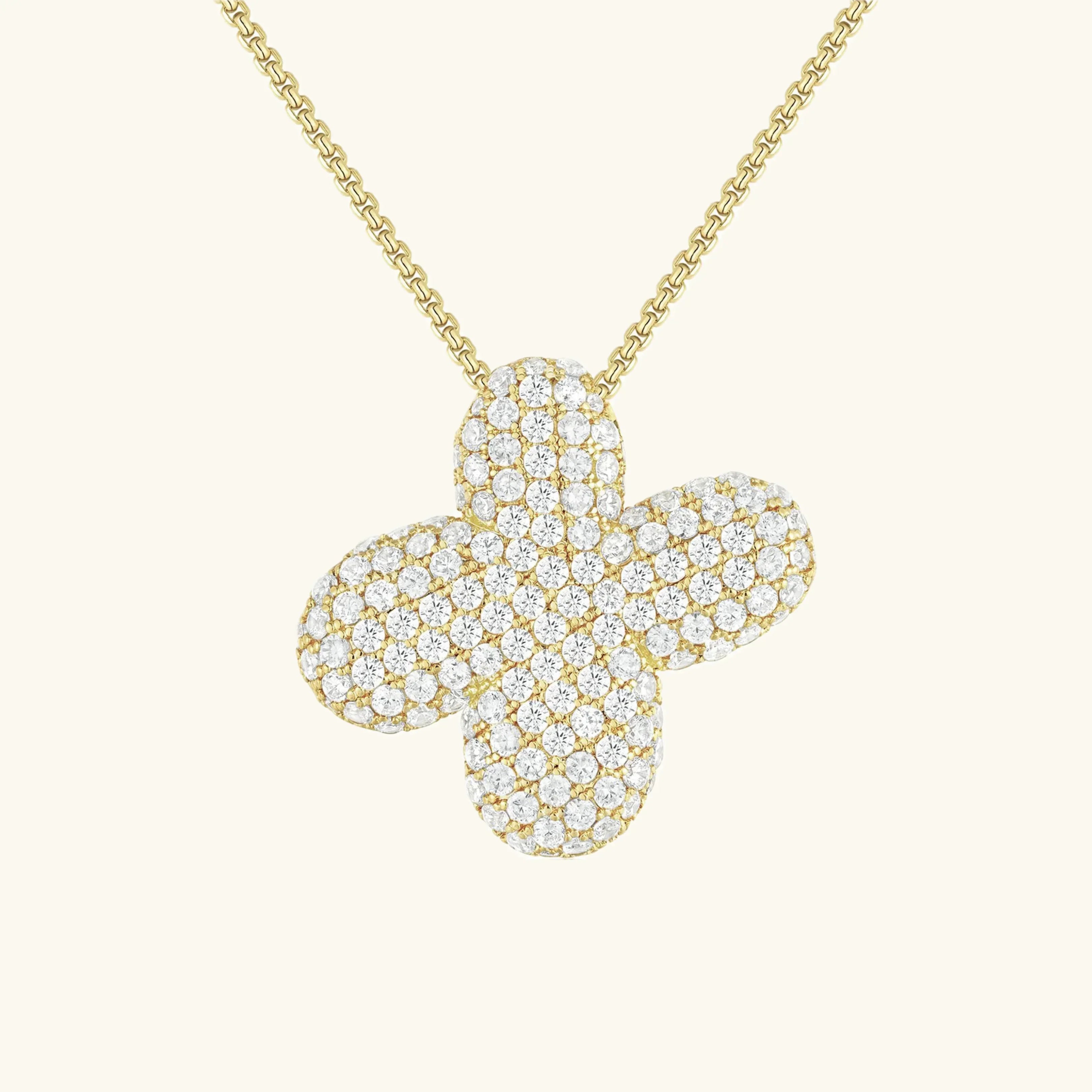 Ala Initial Diamond Necklace