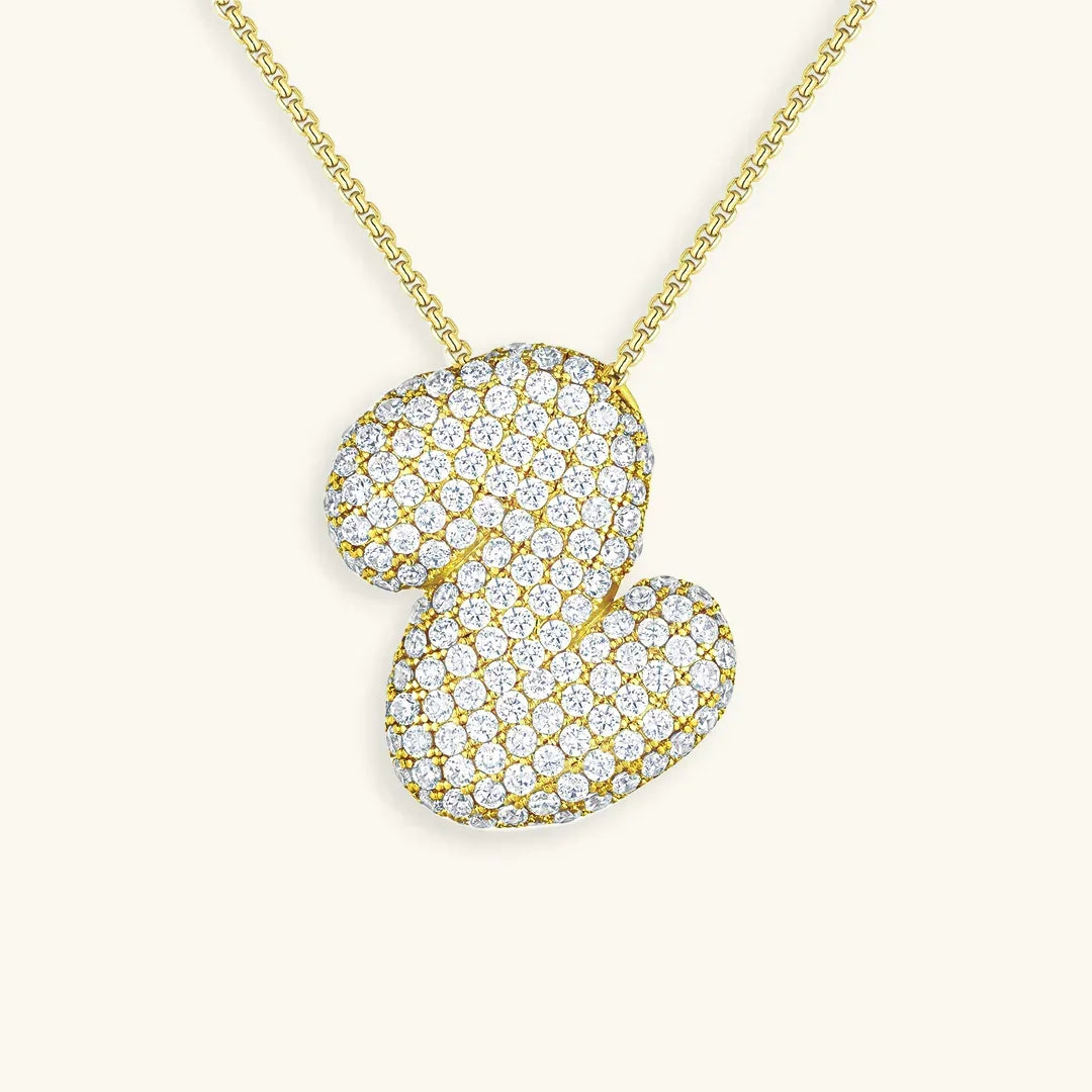 Ala Initial Diamond Necklace