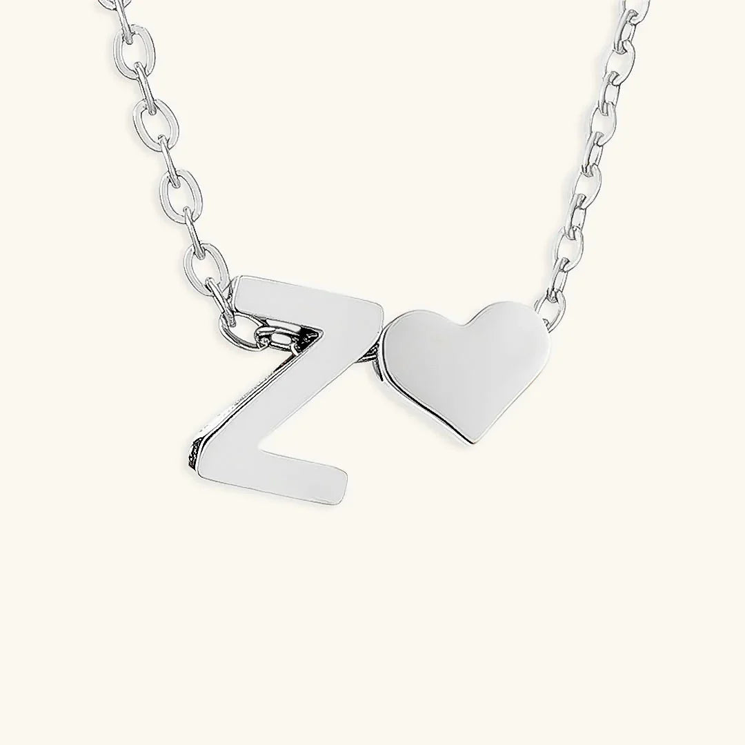 Hathor Initial Letter Gold Necklace