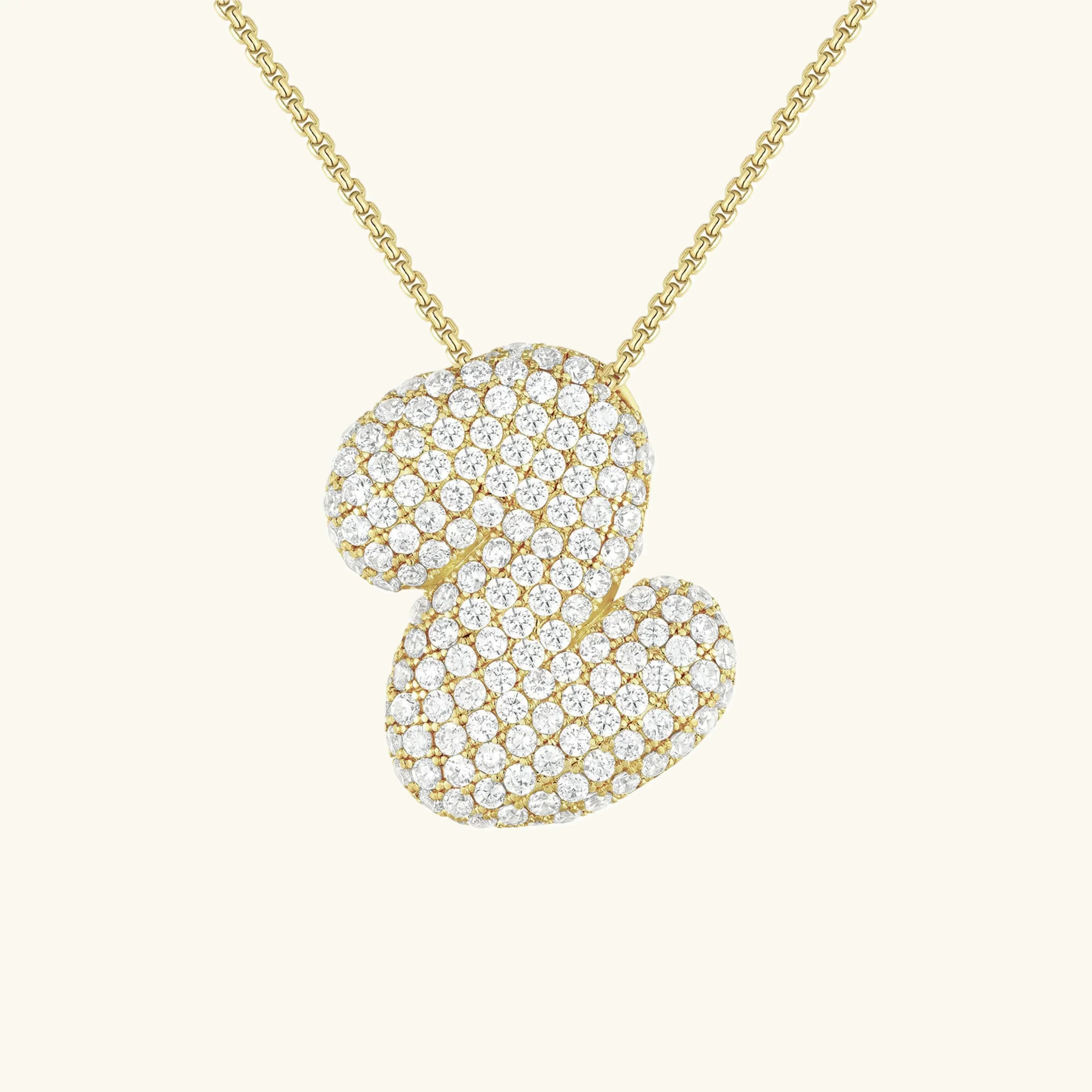 Ala Initial Diamond Necklace
