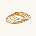 Matilda Gold Bangle Set
