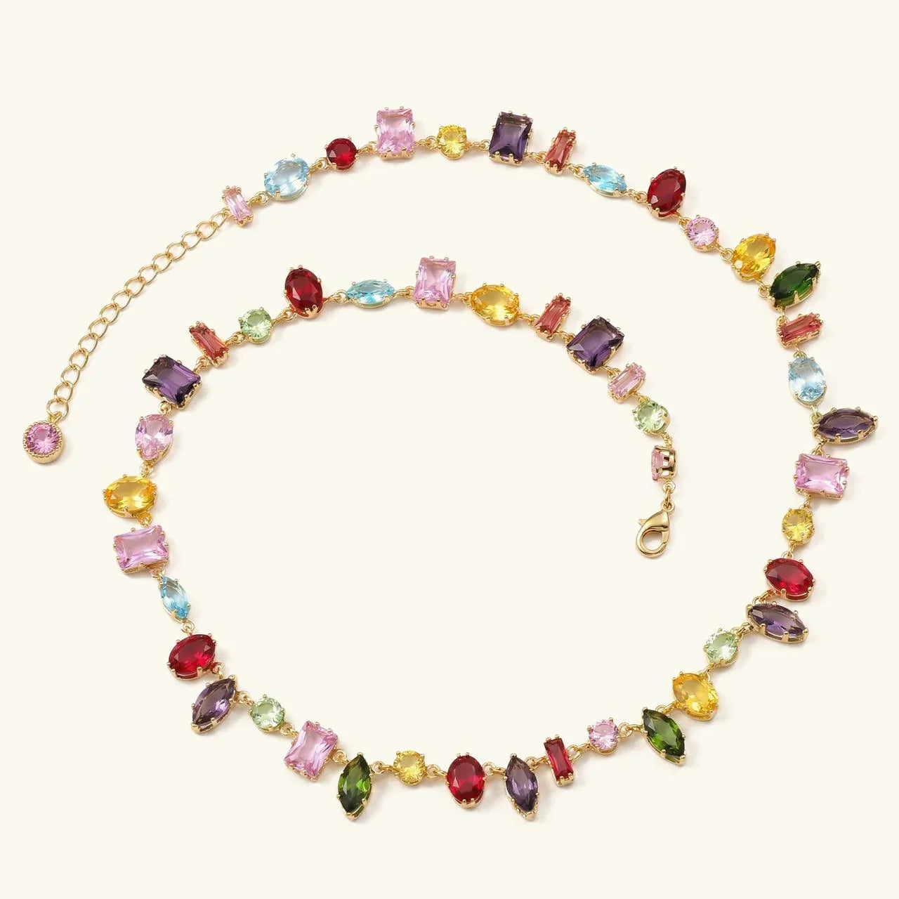 Athena Gemstone Necklace